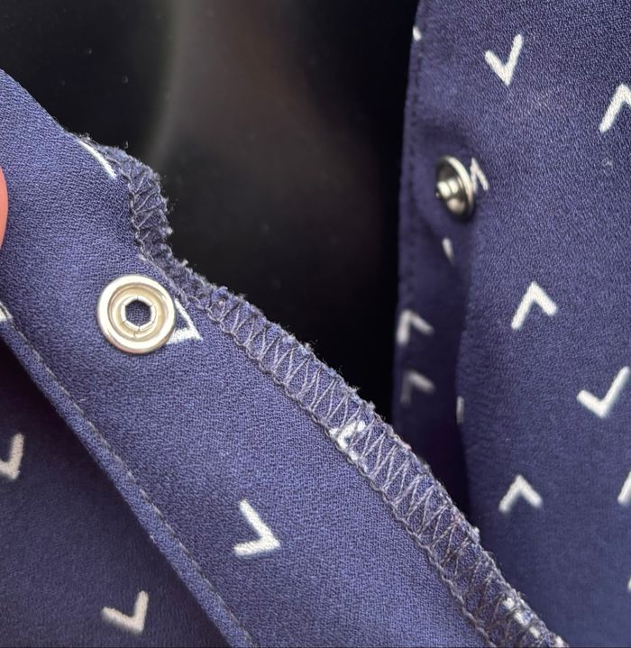 Blouse à motif cache-cœur – Taille 44 – La Halle - photo numéro 3
