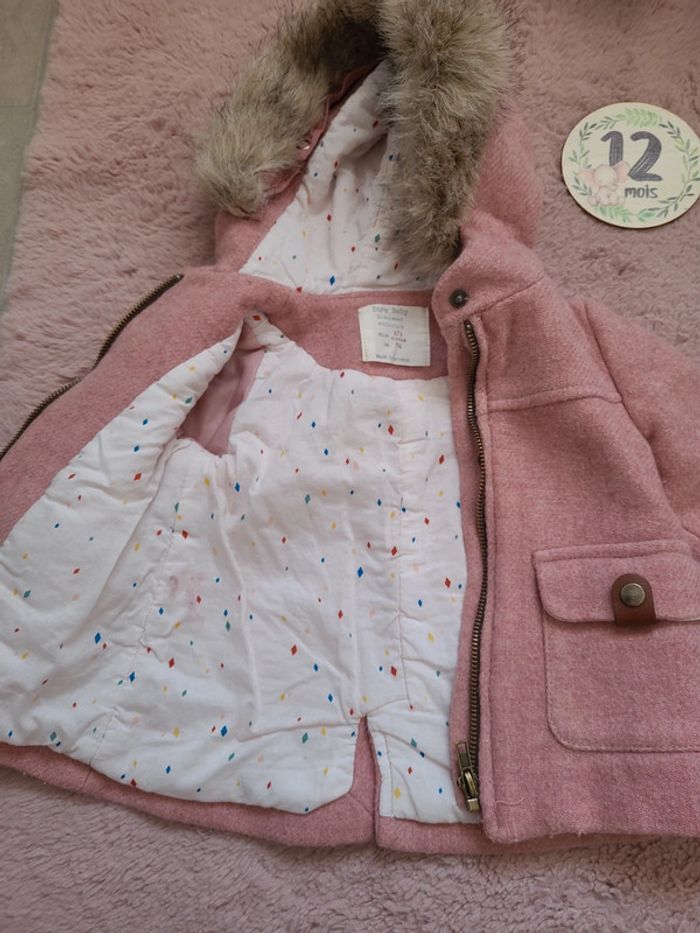 Manteau laine Zara - photo numéro 2