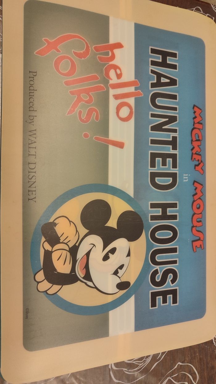 Lot de 2 sets de table mickey - photo numéro 3