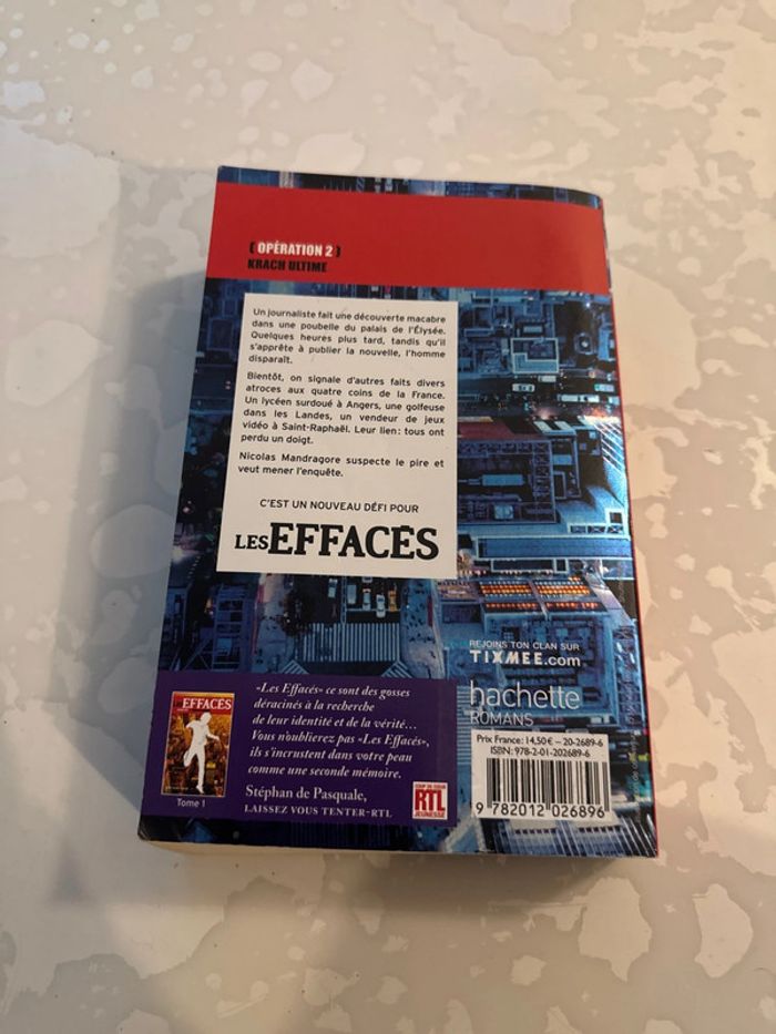 Livre les effacés - opération 2 - Bertrand puard - photo numéro 5