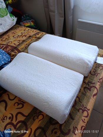 Coussin memoir de forme en bambou