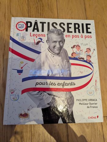 Livre enfant pâtisserie leçon pas à pas