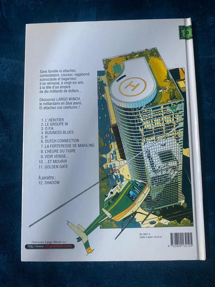 BD Largo Winch L'Héritier - photo numéro 2