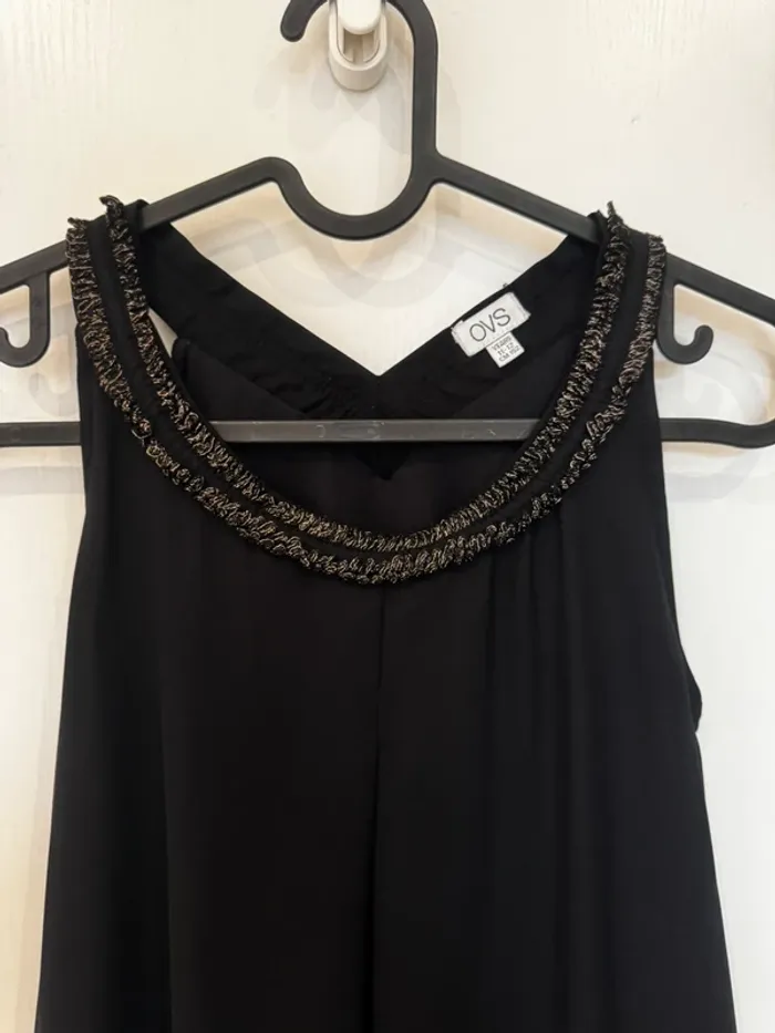 Robe fluide plissée avec ceinture - photo numéro 2