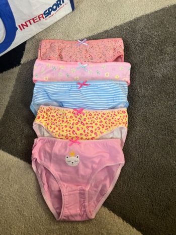 Lot de 5 culottes