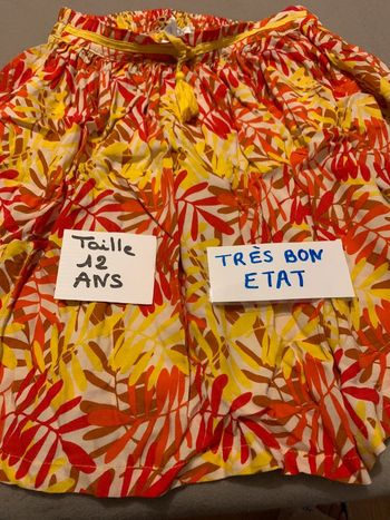 Jupe taille élastique