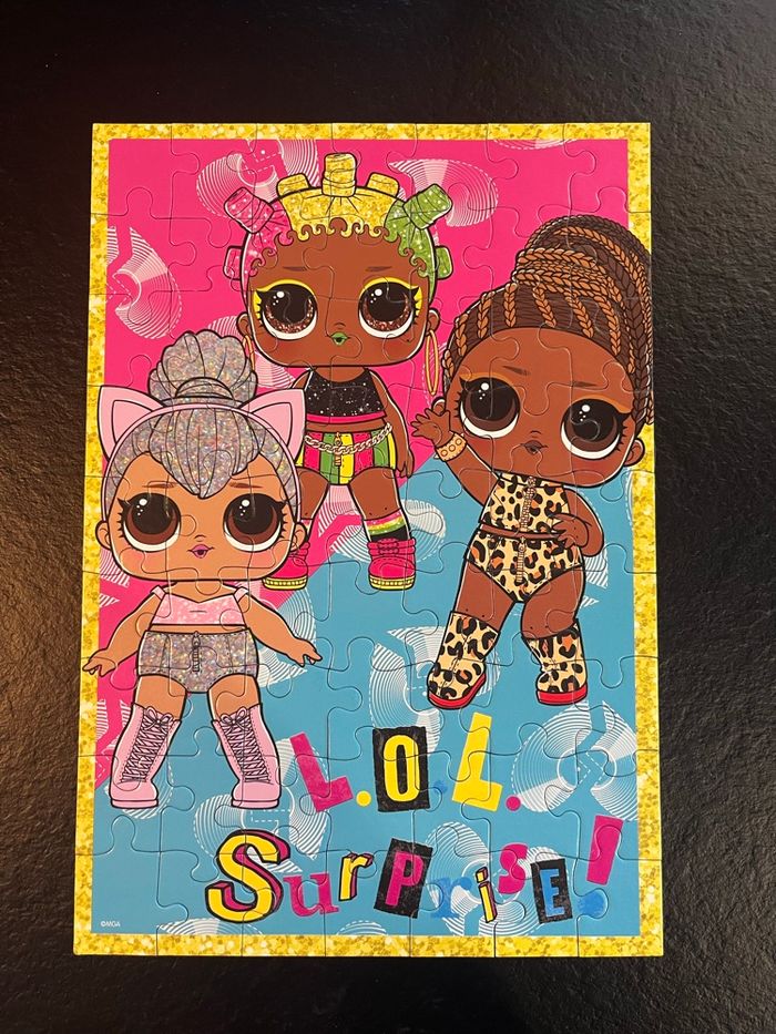 🧩 Puzzle 63 pièces LOL Surprise Remix – Complet - photo numéro 3