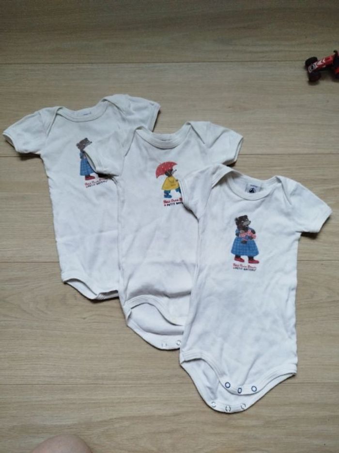 3 bodies Petit Bateau