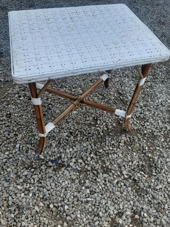 2 Meubles des années 20/30 bambous osier - photo numéro 5