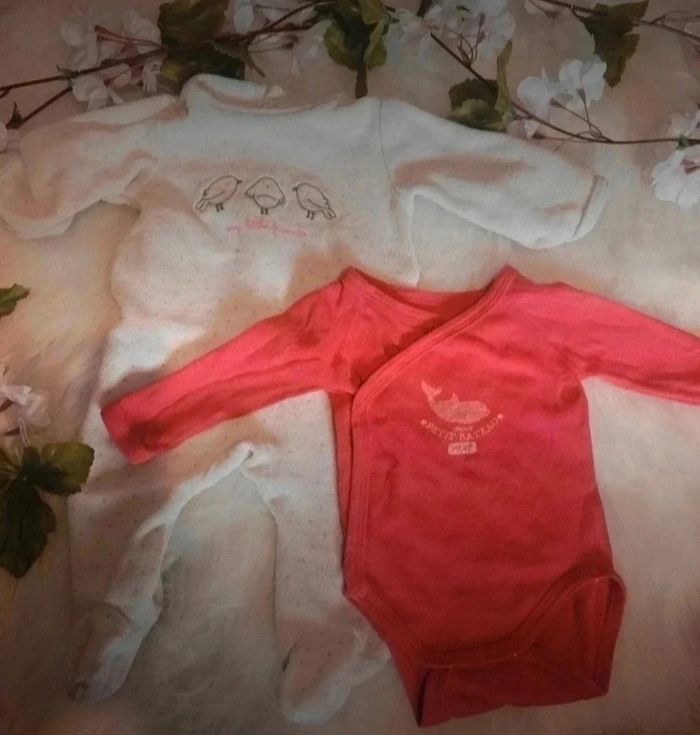 Lot pyjama grenouillère bodie