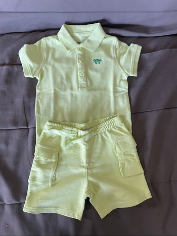 Ensemble teeshirt short (24 mois)