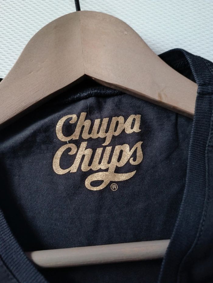 T-shirt noir et or Chupa Chups 36 - photo numéro 3