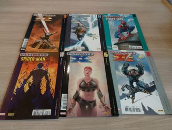 Lot de 6 BD, ultimate, marvel