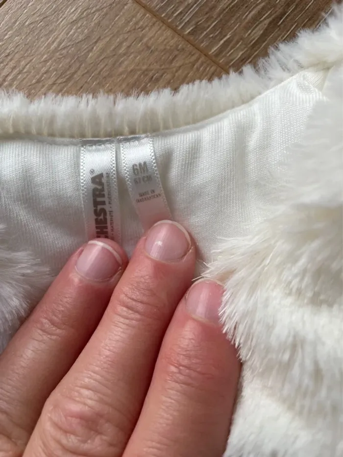 🌟Gilet sans manches polaire fille - 6 mois - photo numéro 2