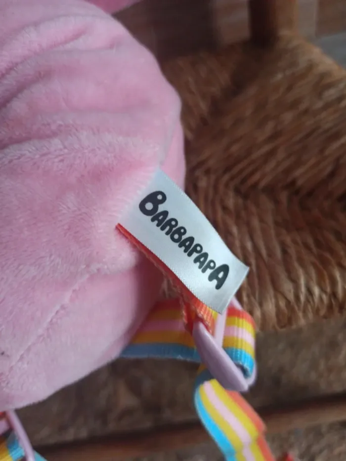 Peluche sac a dos Barbapapa tbe - photo numéro 6