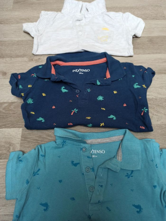 Lot de 3 polo