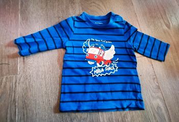 T-shirt à manches longues bébé garçon 3 mois comme neuf