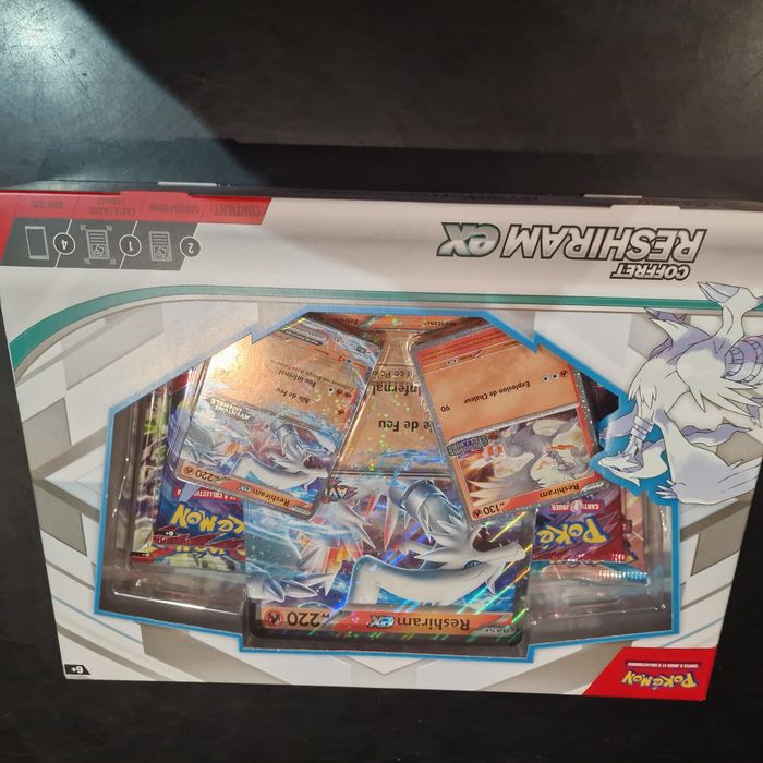 🔥 Coffret Pokémon Reshiram EX – NEUF & SCELLÉ – Édition Officielle 🔥 - photo numéro 6