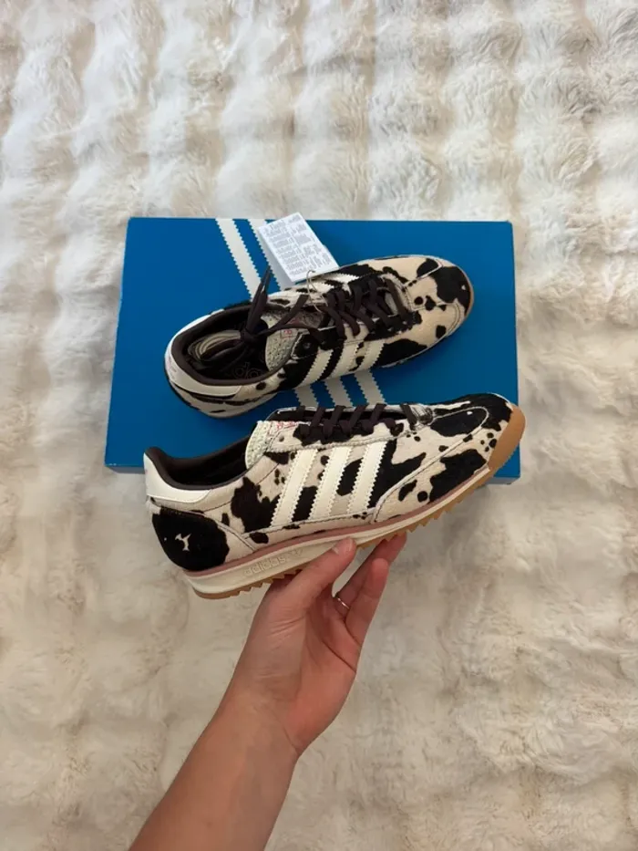 Exclusivité ASOS - adidas Originals - SL 72 OG - Baskets - Imprimé vache