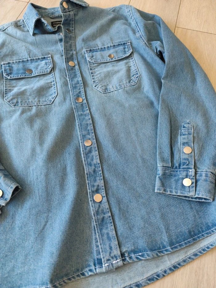 Chemise en jeans - photo numéro 2