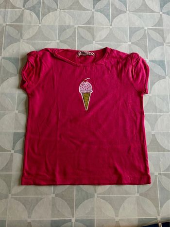 T shirt fille - 8 ans - Like Denim - en très bon état