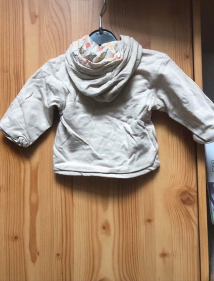 Gilet à capuche 3 mois - photo numéro 4