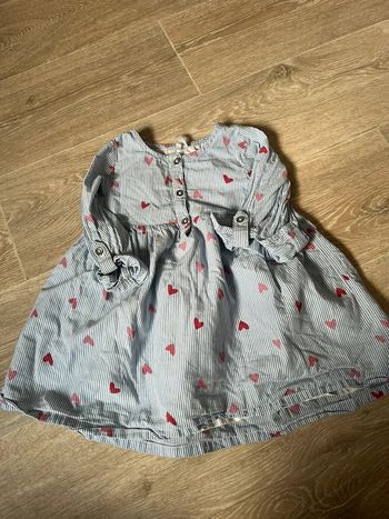 Robe petits cœurs 18mois