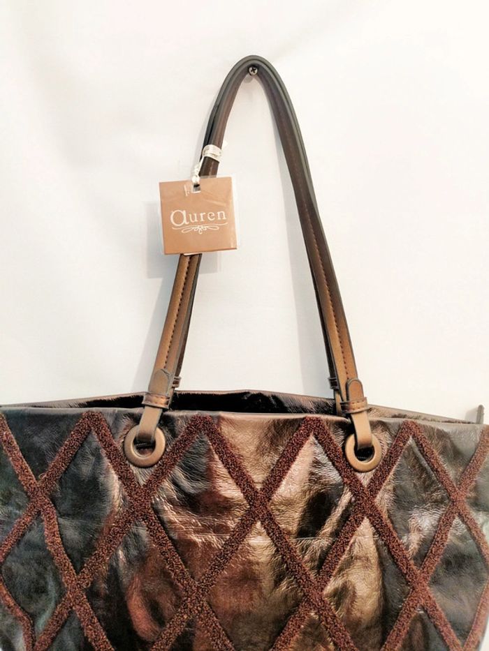 👜 Sac à main Auren marron foncé - photo numéro 5