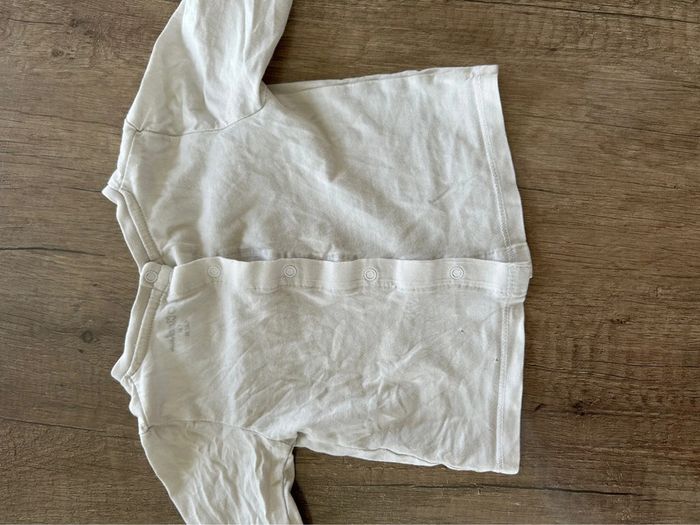 T-shirt manches longues 1 mois - photo numéro 2