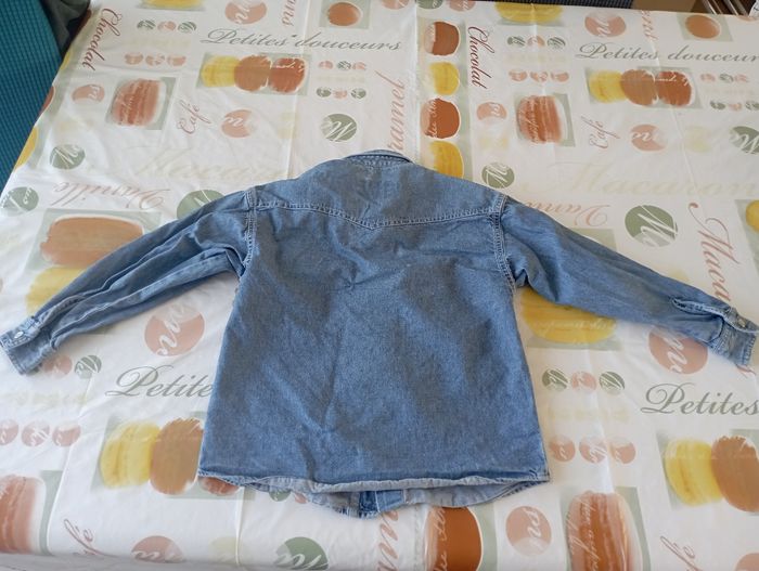 Chemise bleu en jean manches longues à pressions Armando Club 6 ans 2€ - photo numéro 3