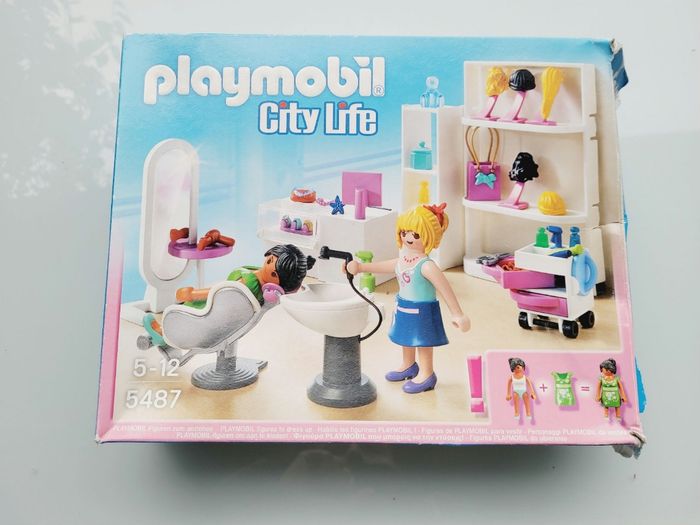 Playmobil 5487 💇‍♀️ Salon de beauté 🪮 complet avec boite - photo numéro 10