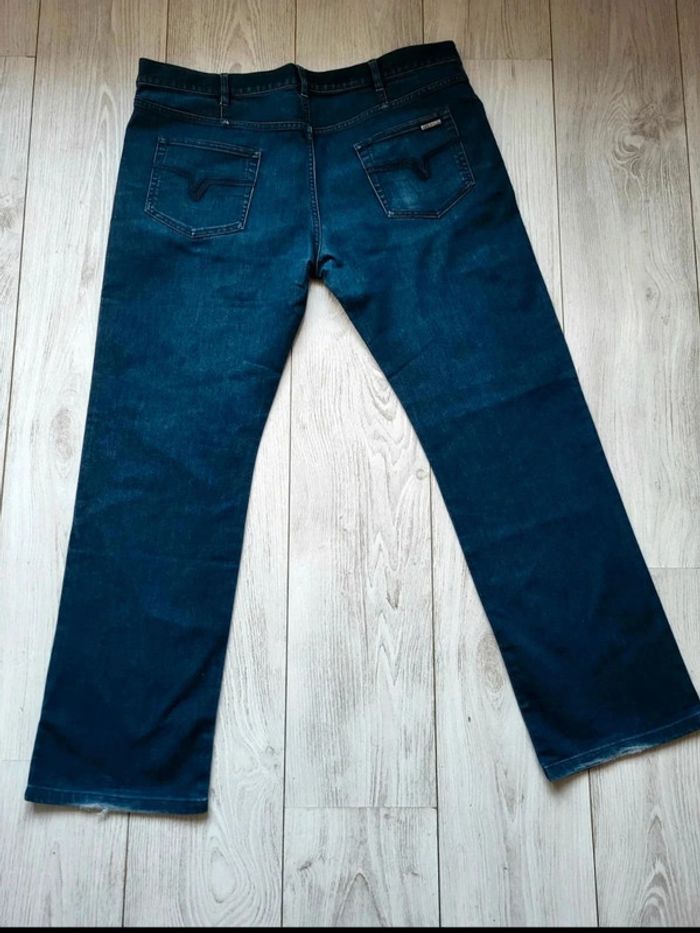 Jean Homme Versace City Vintage Y2K - Taille 38 - Coupe Droite Classique - photo numéro 8