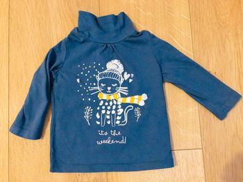 Tee-shirt col roulé In Extenso en 12mois/1an