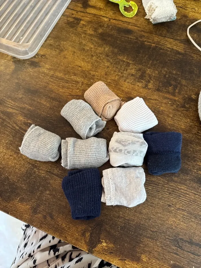 lot chaussette bébé 15-16