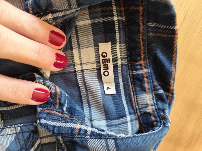 Chemise carreaux - photo numéro 2