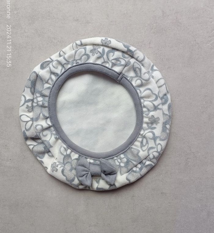 Manteau chic velours avec béret fille - 24 mois - photo numéro 9