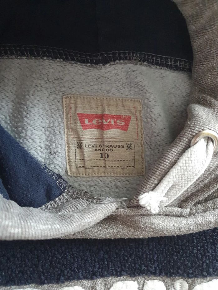 Sweat à capuche garçon Levis 10 ans v7 - photo numéro 7