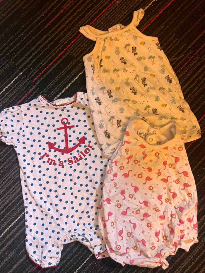 Barboteuse grenouillère été taille 6 mois