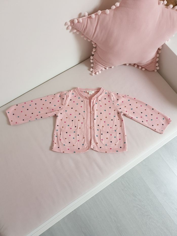 Gilet Esprit 🎀6-9mois/74cm