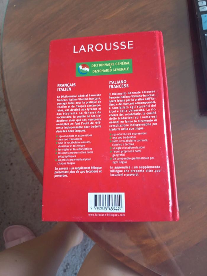 Dictionnaire français-italien - photo numéro 2