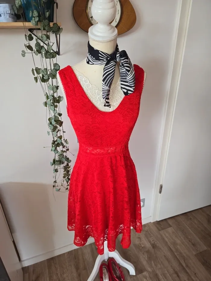 Robe en dentelle