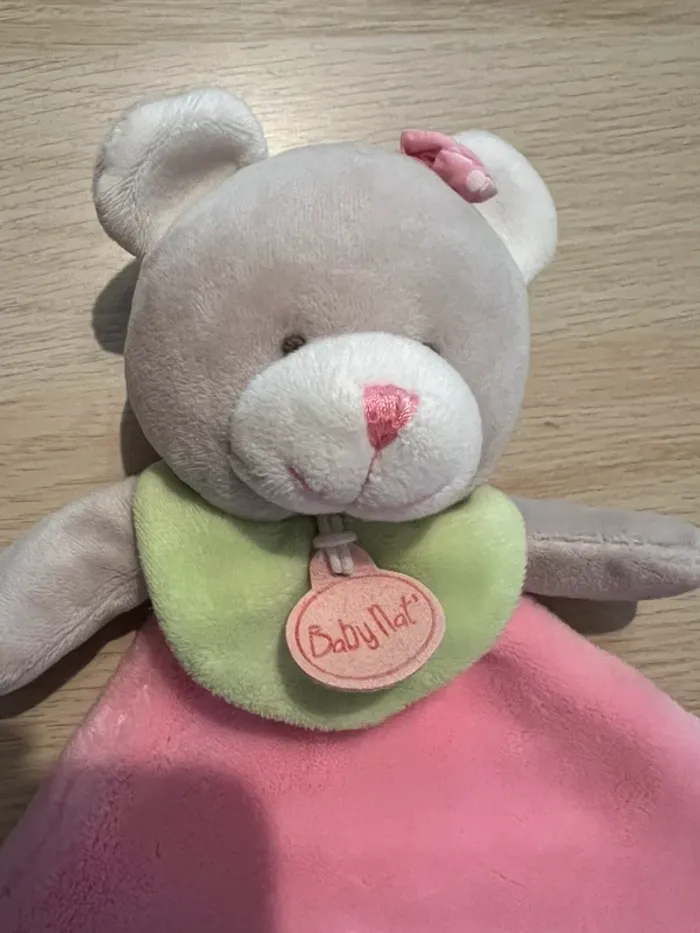 Tiwipi ours doudou plat - photo numéro 3