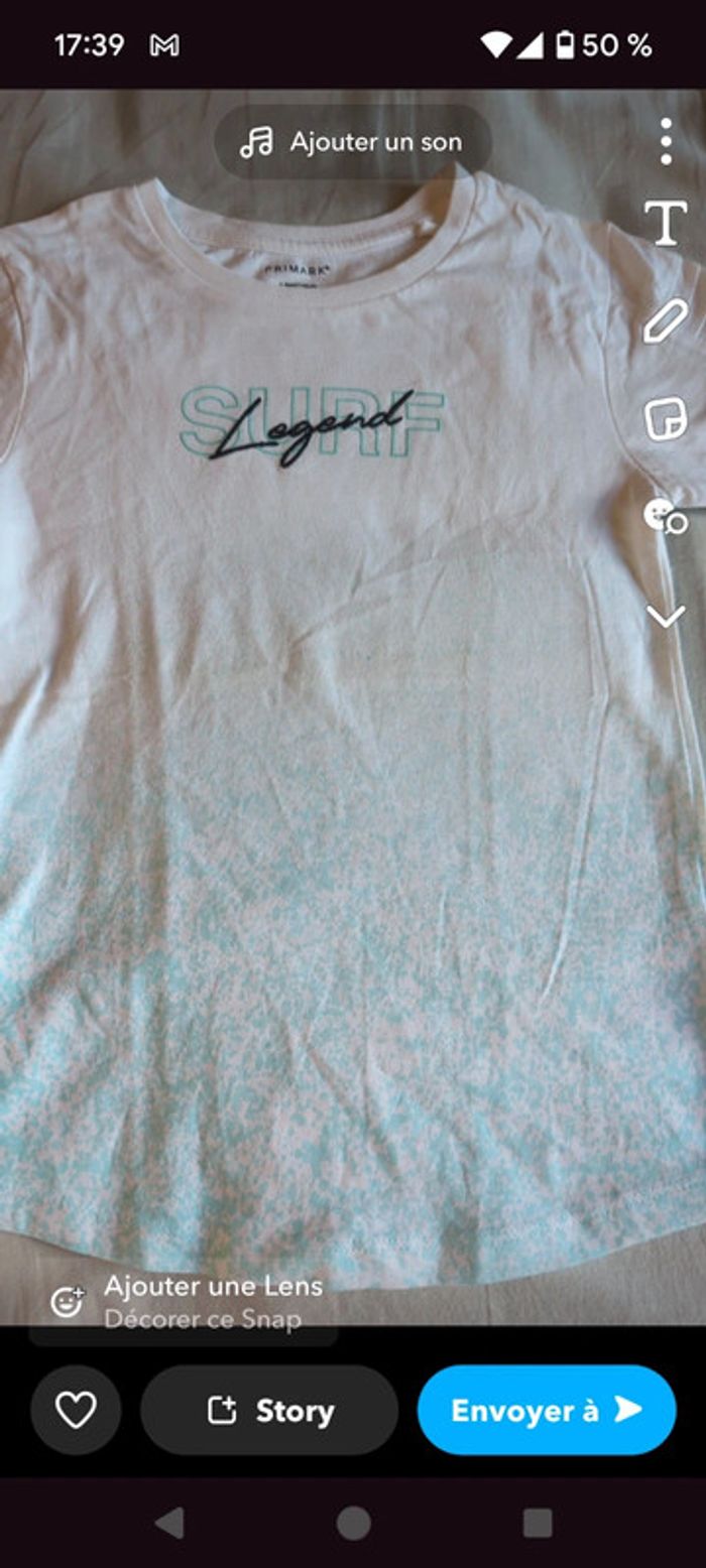 Tee-shirt surf légend - photo numéro 2