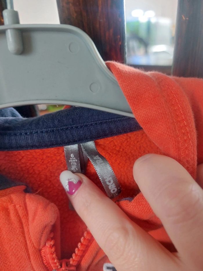 Veste orange - photo numéro 2