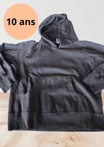 Sweat à capuche 10 ans