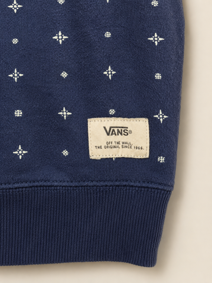 Sweat Vans bleu marine motif taille M - photo numéro 3