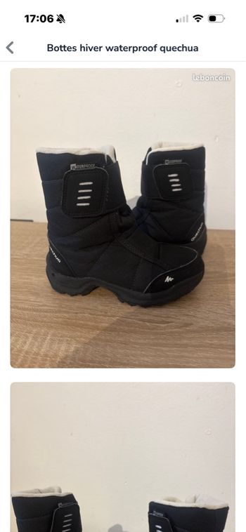 Chaussure montantes hiver 