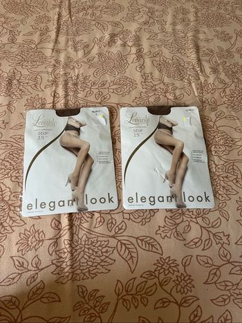 Lot 2 collants femme Taille 36 Neuf