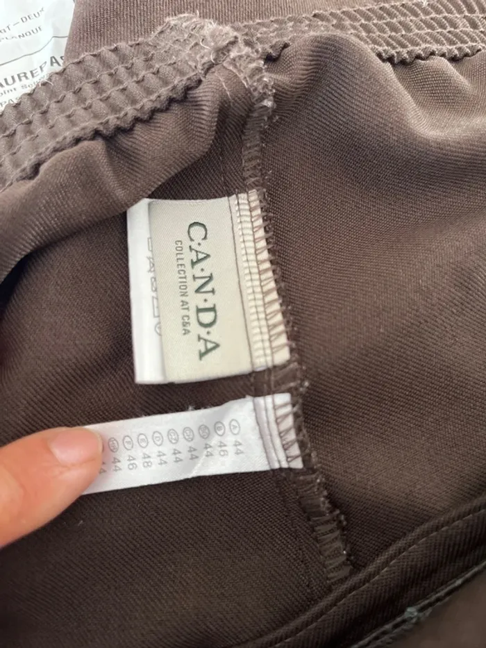 Pantalon  détails doré femme 44 - photo numéro 3