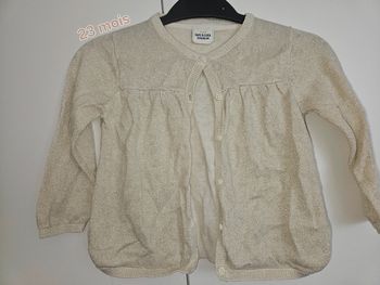 Gilet doré magnifique – Tape à l'œil – 23 mois (86 cm)